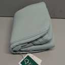 HAPIU Rayon Made from Bamboo Winter Baby Sleep Sack 2.5 TOG, 2-Way Premium Zipper, Warm Quilted Wearable Blanket (6-18 months, Sage)