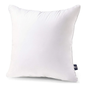 Phantoscope 18x18 Pillow Insert - Throw Pillow Insert with 100% Cotton Cover - 18 Inch Square Form Microfiber Pillow Sham Stuffer - Couch Cushion Pillows, 2 Count (Pack of 1)