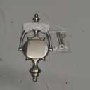 Deltana DK854U15 Imperial Design and 5-Inch Center to Center Door Knocker, Satin Nickel, 8-1/2"x 4-1/8"