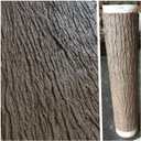 Artificial Tree Bark, 15.75x39.37 Inch Fake Bark for Pillars Pipes Decor, Cuttable Simulation Tree Bark Panel for Columns, Walls, Floors, Tree Decoration