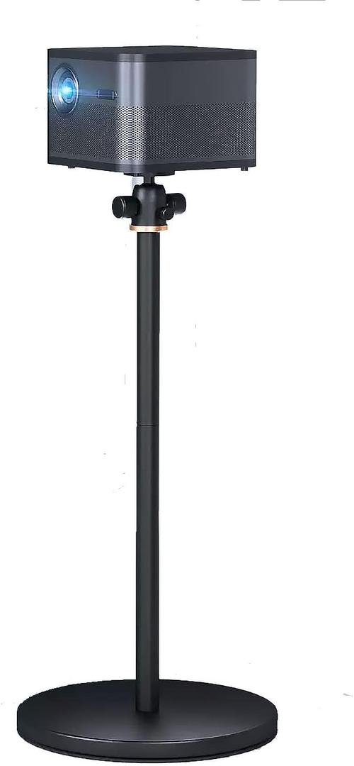 Projector Stand, Universal Projector Mount, 360 Rotatable, Height Adjustable, Projector Ceiling Mount Compatible with Video Projector Vlog DVR Camera for Home Office