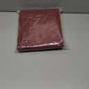 Burgundy Curtains for Living Room Back Tab Modern Farmhouse Semi Sheer Burgundy Curtains 45 inches Long 2 Panels Set Muted Neutral Window Curtain for Dining Room Bedroom 52x45