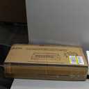 Wall Mounted Electric Heater, 1400W Wall Heaters for Indoor Use Portable Heater Adjustable Temperature From 60.8–104 °F Easy-Mount for Bedrooms Living Rooms Offices (White, Red)