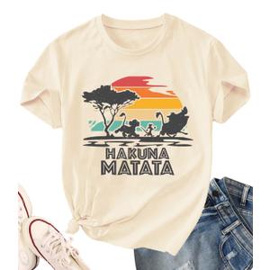 Magical Castle Shirt for Women Magic Kingdom T Shirt Flower Castle Graphic Tee Family Vacation Holiday Short Sleeve Top(Medium, Cream)
