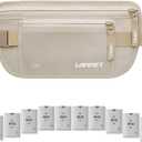 Money Belt for Travel Women and Men Slim Hidden Travel Wallet with RFID Blocking