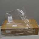 Laiensia Double Rods Garment Rack with Wheels, Clothing Rack for Hanging Clothes,4 Hooks, Multi-functional Bedroom Clothes Rack, Gold