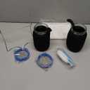 Lulonpon Sprouting Kit, 2 Sprouting Jar Kits, Wide Mouth Quart Mason Jars with Stainless Steel Screen Sprout Lids,1000ml Sprouts Growing Kit, Seed Sprouter Set for Growing Broccoli, Bean, Alfalfa (Blue)