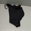 SHAPERX Women's Seamless Shapewear Bodysuit Tummy Control Body Shaper Waist Defining Body Suit S/M