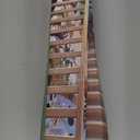 Wooden Baby Crib Mobile Arm - Baby Mobile Hanger Arm (33 inch, Natural Beech Wood) -Mobile Arm for Crib, Mobile Holder for Crib, Baby Girl Nursery Decor(Wooden Color)