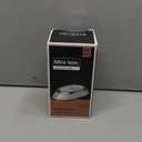 Newbealer Travel Iron with Global Voltage, 100-240V Mini Dry Iron for Clothes (No Steam), Max 300W, 60s Heat Up, 302 Non-Stick Ceramic Soleplate, 0.8lbs Ultra-Lightweight (Silver)