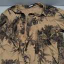 JOTOOK Mens Hawaiian Shirt Short Sleeve Button Down Tropical Shirts Casual Floral Summer Beach Shirt Vintage Shirt Small Khaki Flower, Small