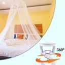 Swivel Swag Hooks for Ceiling Hanging - Heavy Duty Ceiling Hangers for Plants & Lights - Zinc Bolt Hook Installation for Cavity Wall Fixing (White 4 Pack)