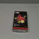 Northern Cardinal Building Set, Male Cardinal Bird with Blooming White Dogwood Flowers, Creative Set for Adults to Build and Display, Red Cardinal Modle, Memorial Gifts for Bird Lovers