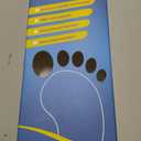 Inserts Relieve Plantar Fasciitis - Flat Feet Insoles Arch Supports, Orthotic Insoles for Foot Pain Arch Pain Reduce Muscle Fatigue Absorb Shock (Mens 6-6 1/2 | Womens 8-8 1/2)