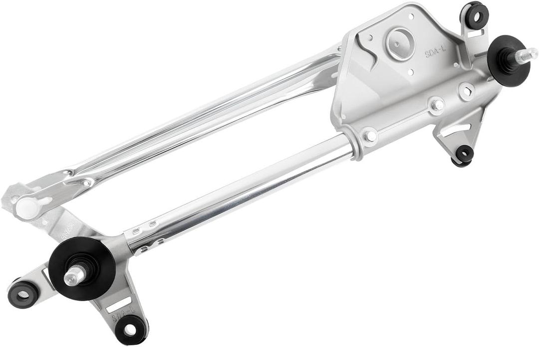Front Windshield Wiper Linkage Compatible with Honda Accord 2003-2007 Sedan 2.4L 3.0L, Wiper Linkage Assembly Replaces 76530SDAA01, 621-54365