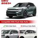 220 LBS Roof Rack Cross Bars for 2023 2024 2025 2026 Honda CRV CR-V Sport Hybrid,Aluminum Crossbar Cargo Carriers Luggage Rack Rails Rooftop Accessories Canoe Kayak Bike Snowboard Skiboard