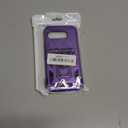 Taisairu for Google Pixel 10 Case/ Pixel 10 Pro Case with Screen Protector & Slide Camera Lens Cover, Built-in Ring Stand Protective Phone Case for Pixel 10 Case/ Google Pixel 10 Pro Case (Purple)