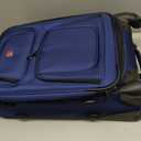 SwissGear Sion Carry-On Spinner Luggage, Softside Expandable, Lightweight Suitcase, Blue, 22.75-Inch