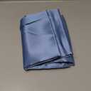 BEDELITE Satin Pillowcase with Zipper, Airy Blue King Size Pillow Cases Set of 2, Super Soft and Cooling Similar to Silk Pillow Cases, Gift for Women Men(20x40 Inches) (King (20" x 40")-Zipper)