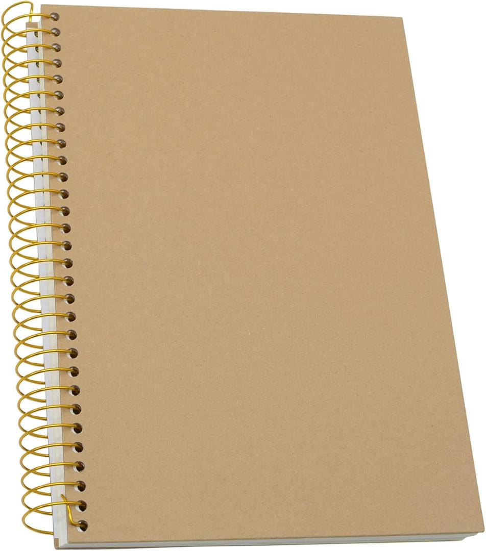 Yansanido Large Spiral Notebook, 2 Pcs B5 Pink Thick Paper Hardcover 7mm College Ruled 150 Sheets -300 Pages Journals for Study, Work, Travel and Notes 