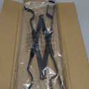 Stanbroil Outdoor Campfire Fireplace Tongs, 26" Long, Log Grabber, Black