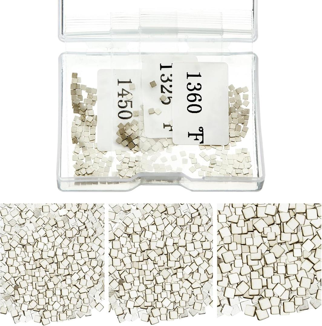 Moxweyeni About 500 Pcs 4.5 Grams Silver Solder Jewelry Precut Chips Solder Ultra Tiny Medium Density Easy Bond for Jewelry (E, M, H) (1.5 x 1.5 mm)