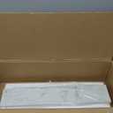 21 in. W x 4 in. H Engineered Stone Sidesplash for Bathroom Vanity Sink Top in Carrara White