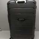 Samsonite Freeform Large Checked Luggage with Dual 360 Spinner Wheels - TSA Lock, Airline-Approved - Lightweight Durable Polypropylene Expandable Hardshell - Black
