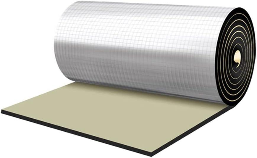 Car Heat Sound Deadening Insulation Mat, - 197 Mil 10.8 Sqft Automobile Sound Deadening & Heat Insulation Material for Auto Hood Engine Roof Door and Trunk,40 Inch x 40 Inch, Aluminum Foil Finish