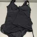One Piece Swimdress Swimsuits for Women Tummy Control Swim Skirt Bathing S XL