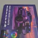 6 Pods RGB LED Rock Lights, Underglow Multicolor Neon Light Kit Wheel Well Light with APP Control & Music Mode, Under Glow Lights for Trucks,Jeep,SUV,Golf Cart,ATV,Pickup Off Road,12 V