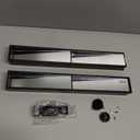 10L0L Universal Golf Cart 4 Panel Mirror for Yamaha EZGO Club Car, Eliminate Blind Spots Wide Angle Rear View Mirror