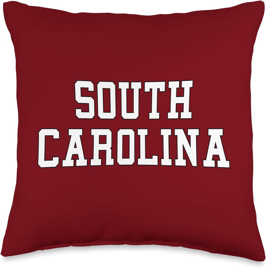 South Carolina Throw Pillow