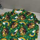 Funny Golf Shirts for Men,Lightweight Casual Hawaiian Shirts,Moisture-Wicking Short Sleeve Collared Shirt, XL