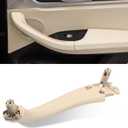 Jaronx Compatible with BMW Door Handle Replacement for X3 G01 2017-2024, X4 G02 2017-2024, Beige Right Front Side/Right Rear Interior Passenger Door Pull Handle Replacement for BMW 51427487058