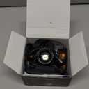 Headlamp Rechargeable, Bright LED Head Lamp with White Red Light, LED Headlamp Motion Sensor 90 Adjustable Zoomable 6 Modes Head Lights for Forehead for Adults Running Hunting Camping Hiking Fishing (1 Pack)