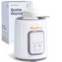 Bottle Warmer,8-in-1 Fast Baby Bottle Warmer for Breastmilk and Formula, Milk Warmer with Accurate Temperature Control and Automatic Shut-Off, Multifunctional Bottle Warmers for All Bottles (Grey)