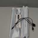 3Pack Picture Light Battery Operated, 16in Picture Light for Wall, 5000mAh Cordless Wall Lights with Controller,Art Light with Dimmable Cordless for Wall Painting,Frame, Portrait, Dartboard- Black