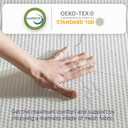 NapQueen 8 Inch Full Size Mattress, Bamboo Charcoal Memory Foam Mattress, Bed in a Box