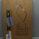 Tektalk Jigsaw Puzzle Table with Integrated Adjustable Stand/Bracket, 3-Tilting-Angle Super Lightweight Felt Puzzle Plateau Board with Cover & 4 Sorting Drawers (for Up to 1000 Pieces, Gray)