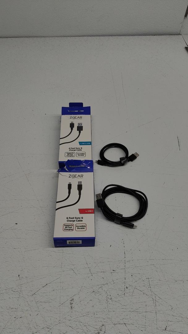 ZGEAR Set of 2 Pack USB C and Micro USB