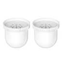 Water Pitcher Replacement Filter Compatible with Clearly Filtered Water Filter Pitcher, 100-Gallon Long-Life, BPA Free, 2 Packs (No Primer Bag)