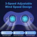 Anti Snoring Device - Mini - Variable Anti Snoring Aid - Upgraded StopSnoring Solution - Suitable for All Nose Shapes - Blue - D88