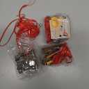 Threehoney 36 PCS Christmas Construction Tools Ornament Set - Wooden Handyman Hanging Accessory Christmas Tree Decoration for Artisan Gifts Xmas Tree Winter Party Holiday Decor