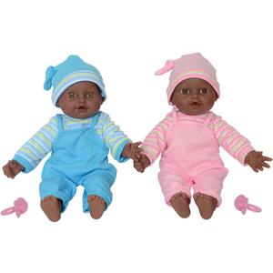 The New York Doll Collection Twin Dolls (African American)