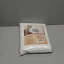 Seasonwood Extra Long Linen Shower Curtain Neutral Vintage Farmhouse Linen Shower Curtains for Bathroom Boho Bathroom Decor with 12 Sturdy Stainless Steel Sliding Hangers(White,72x84 Inches)