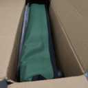 Heated Cat House for Outside, Waterproof Awning & Escape Door Heated Cat Houses for Indoor/Outdoor Cats in Winter, Elevated & Insulated Outdoor Cat Shelter for Feral Cat(Green, 25.2"x16.5"x13")