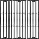 Grill Grates for Char Griller Replacement Parts Cast Iron Chargriller Cooking Grate 2121 2123 2222 2828 3001 3030 3725 4000 5050 5252 5650 9020 Charcoal Smoker Rack BBQ 19 3/4" x 20 1/4"