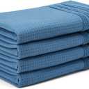 Navy Blue Towel Set of 4