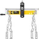 YELLOW JACKET Engine Hoist Shop Crane Engine Leveler 1500lbs Steel with Ball Bearing and Adjustable Handle